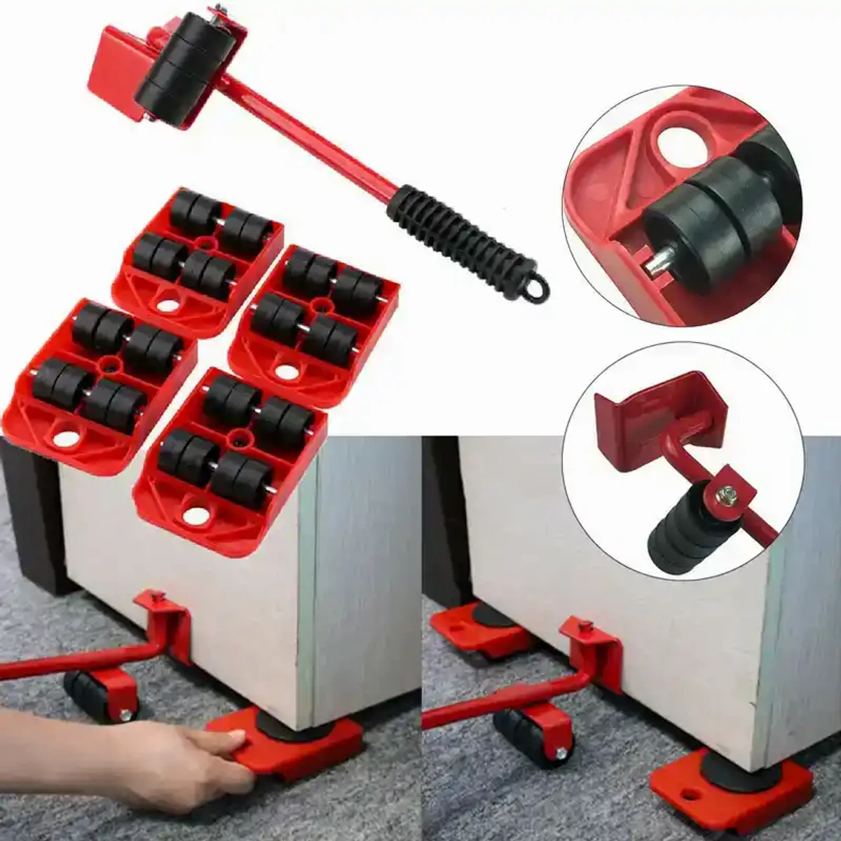 HEAVY FURNITURE MOVING LIFTER 4 MOVING SLIDERS MTS
