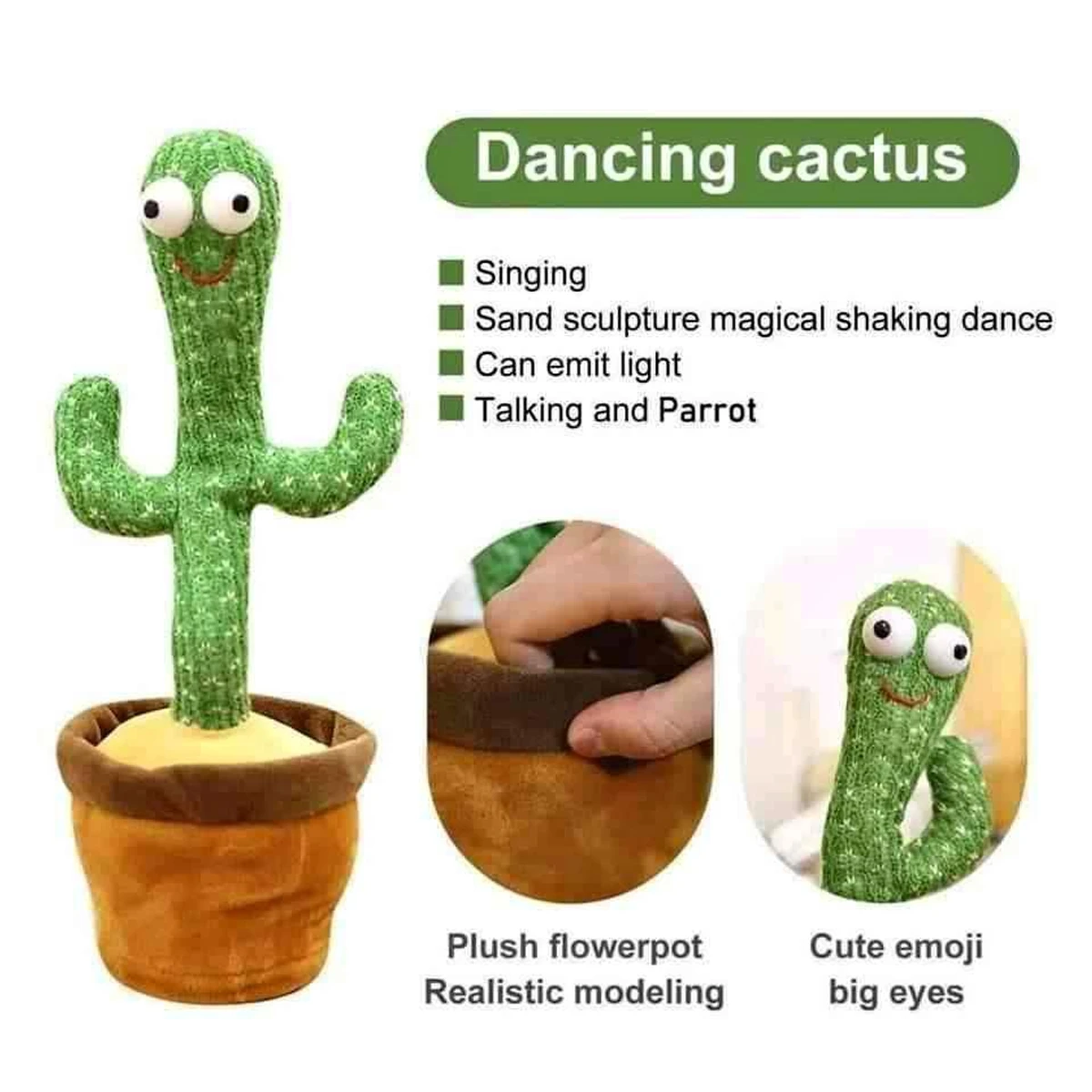 Premium Dancing Cactus Toy Premium